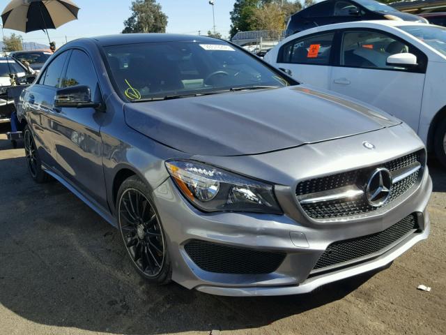 WDDSJ4EB0GN376577 - 2016 MERCEDES-BENZ CLA 250 GRAY photo 1