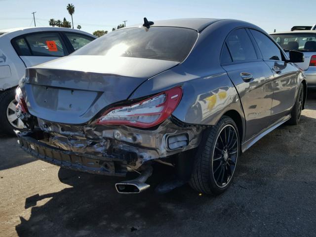 WDDSJ4EB0GN376577 - 2016 MERCEDES-BENZ CLA 250 GRAY photo 4