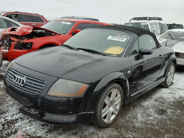 TRUTC28N331004967 - 2003 AUDI TT BLACK photo 2