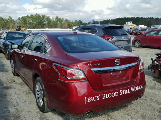 1N4AL3AP5FN355322 - 2015 NISSAN ALTIMA 2.5 BURGUNDY photo 3