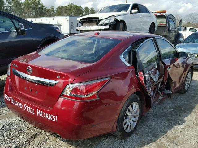 1N4AL3AP5FN355322 - 2015 NISSAN ALTIMA 2.5 BURGUNDY photo 4