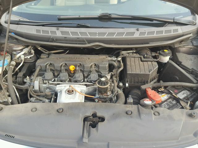 1HGFA16539L020997 - 2009 HONDA CIVIC LX GRAY photo 7