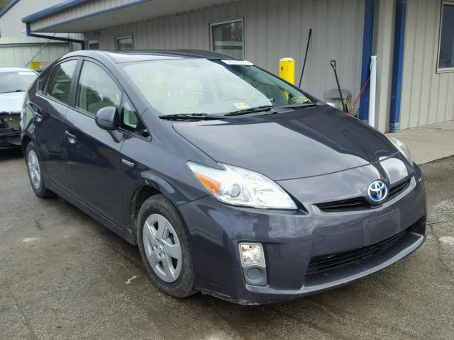 JTDKN3DU7A5204971 - 2010 TOYOTA PRIUS GRAY photo 1