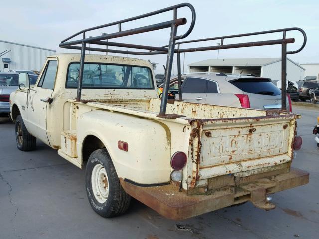 KE140Z171936 - 1970 CHEVROLET C10 YELLOW photo 3