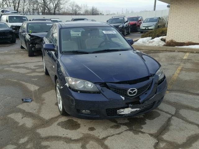 JM1BK32F991221545 - 2009 MAZDA 3 I BLUE photo 1