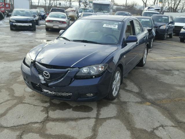 JM1BK32F991221545 - 2009 MAZDA 3 I BLUE photo 2