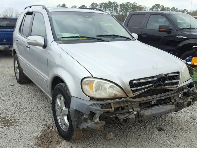 4JGAB75E73A430548 - 2003 MERCEDES-BENZ ML 500 SILVER photo 1