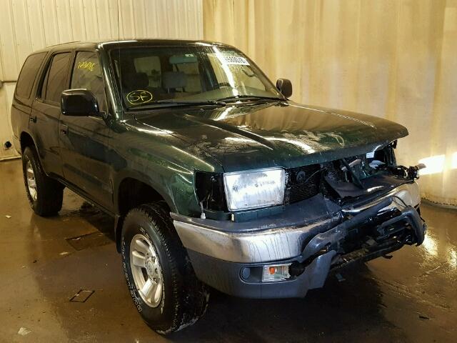 JT3GM84R8Y0052986 - 2000 TOYOTA 4RUNNER GREEN photo 1