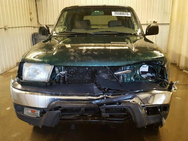 JT3GM84R8Y0052986 - 2000 TOYOTA 4RUNNER GREEN photo 9