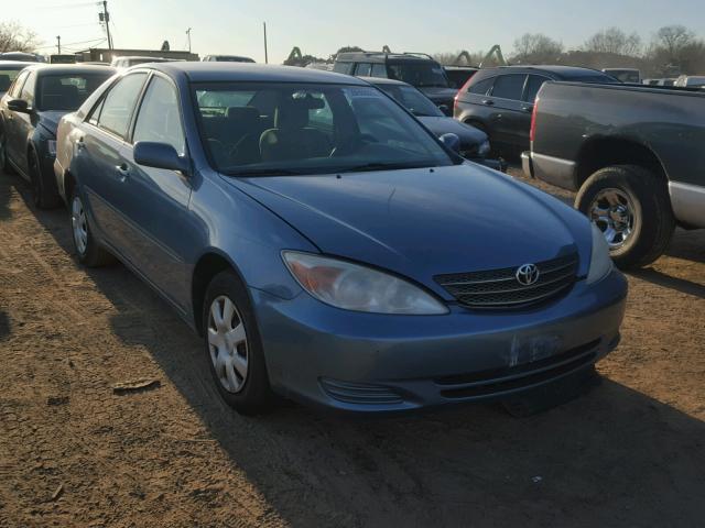 4T1BE32K14U861630 - 2004 TOYOTA CAMRY LE BLUE photo 1