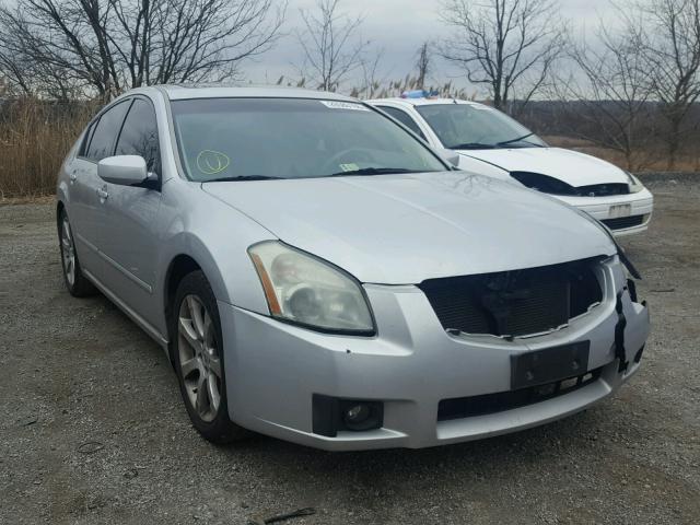 1N4BA41E47C853569 - 2007 NISSAN MAXIMA SE SILVER photo 1