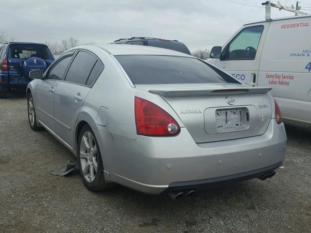 1N4BA41E47C853569 - 2007 NISSAN MAXIMA SE SILVER photo 3