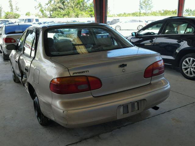 1Y1SK5289WZ426773 - 1998 CHEVROLET GEO PRIZM 米色 照片 3