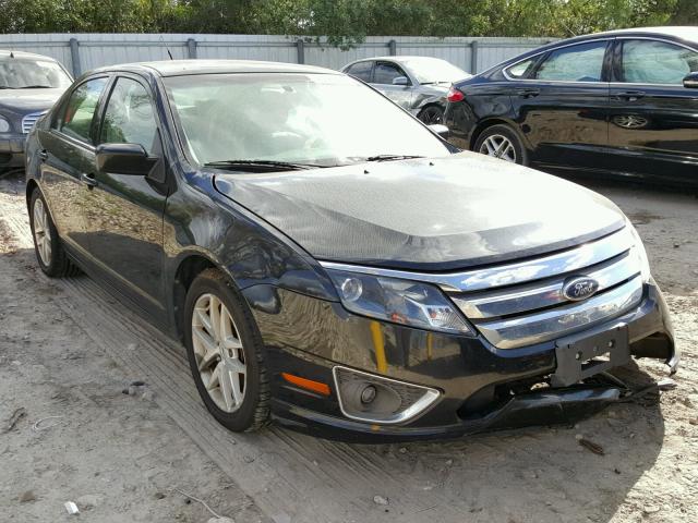 3FAHP0JA7AR336936 - 2010 FORD FUSION SEL BLACK photo 1