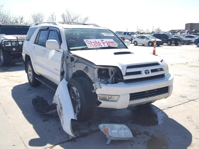 JTEZT14RX48003990 - 2004 TOYOTA 4RUNNER SR WHITE photo 1