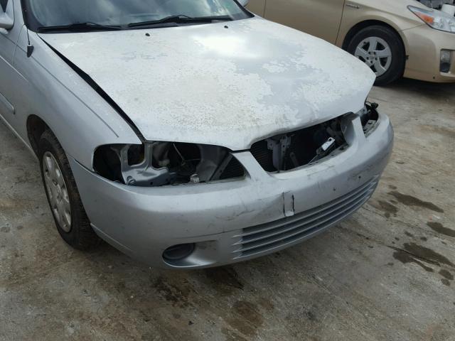 3N1CB51D32L588099 - 2002 NISSAN SENTRA XE GRAY photo 9