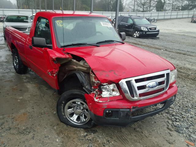 1FTYR10U86PA41168 - 2006 FORD RANGER RED photo 1