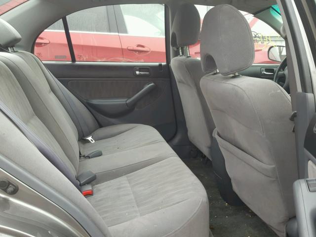 2HGES267X4H591375 - 2004 HONDA CIVIC EX ნაცრისფერი ფოტო 6
