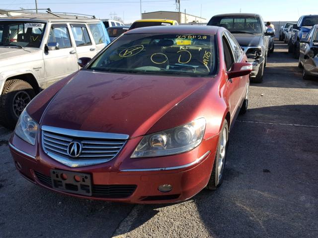 JH4KB16525C014725 - 2005 ACURA RL Qırmızı foto 2