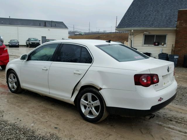 3VWRM71K59M068953 - 2009 VOLKSWAGEN JETTA SE WHITE photo 3