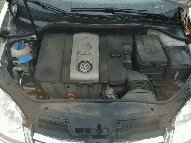 3VWRM71K59M068953 - 2009 VOLKSWAGEN JETTA SE WHITE photo 7