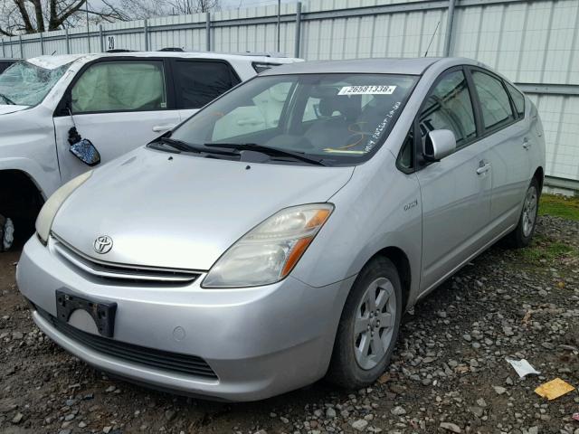 JTDKB20U583324136 - 2008 TOYOTA PRIUS SILVER photo 2