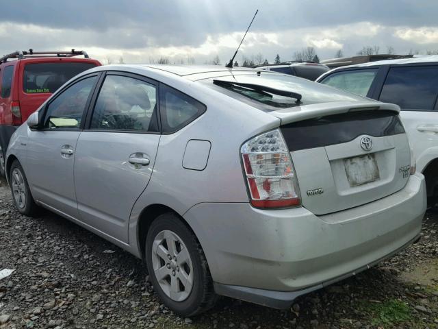 JTDKB20U583324136 - 2008 TOYOTA PRIUS SILVER photo 3