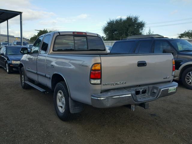 5TBRT34111S187128 - 2001 TOYOTA TUNDRA ACC GRAY photo 3