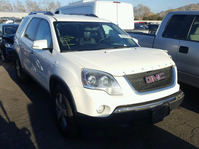 1GKKRRED3CJ119579 - 2012 GMC ACADIA SLT თეთრი ფოტო 1