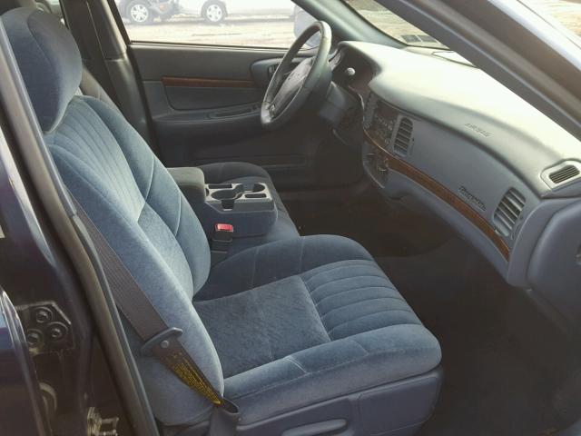 2G1WF55E319244316 - 2001 CHEVROLET IMPALA 蓝色 照片 5