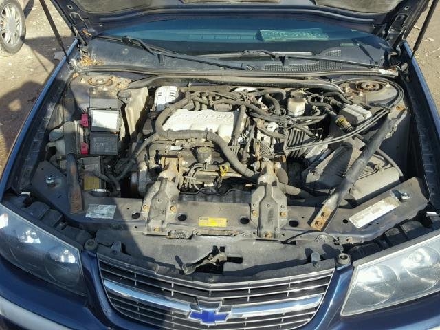 2G1WF55E319244316 - 2001 CHEVROLET IMPALA 蓝色 照片 7