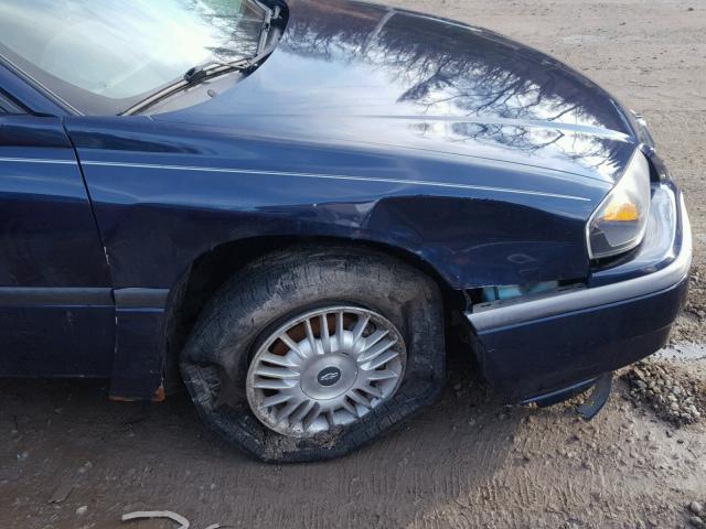 2G1WF55E319244316 - 2001 CHEVROLET IMPALA 蓝色 照片 9