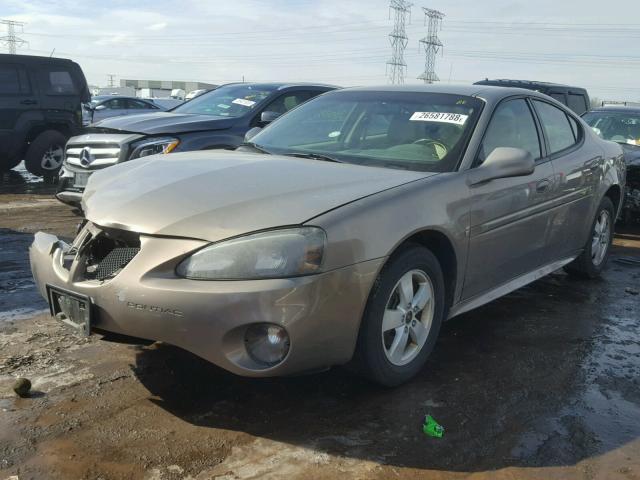 2G2WP552661161578 - 2006 PONTIAC GRAND PRIX TAN photo 2