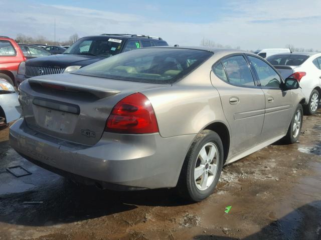 2G2WP552661161578 - 2006 PONTIAC GRAND PRIX TAN photo 4