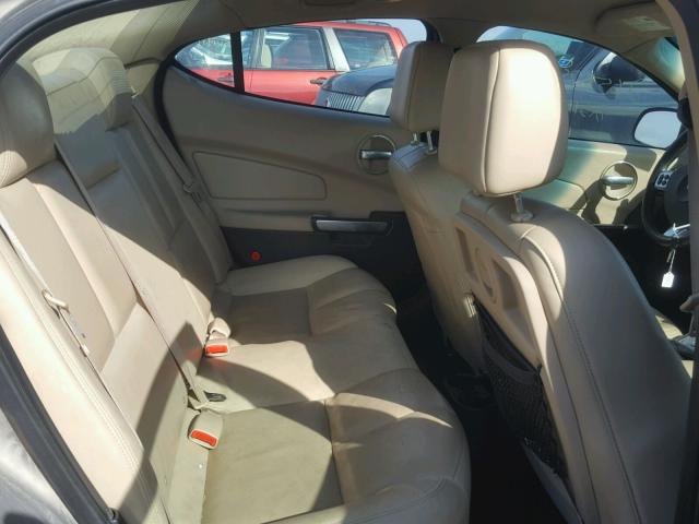 2G2WP552661161578 - 2006 PONTIAC GRAND PRIX TAN photo 6