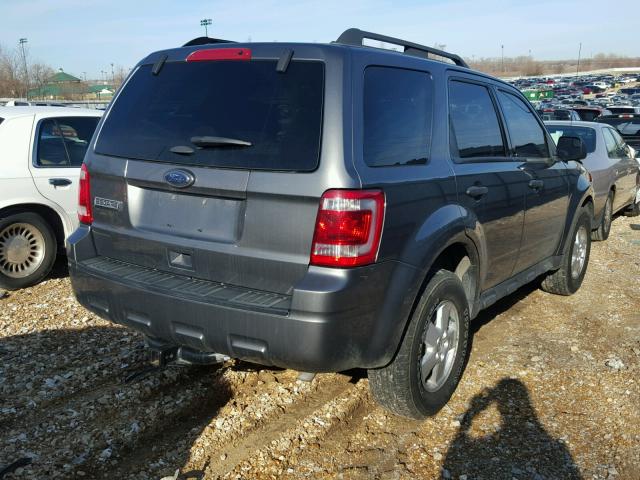 1FMCU0D7XCKC69586 - 2012 FORD ESCAPE XLT GRAY photo 4