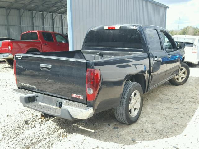 1GTD5MFE7B8105961 - 2011 GMC CANYON SLE BLACK photo 4