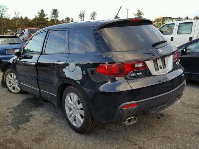 5J8TB1H23BA008322 - 2011 ACURA RDX BLACK photo 3