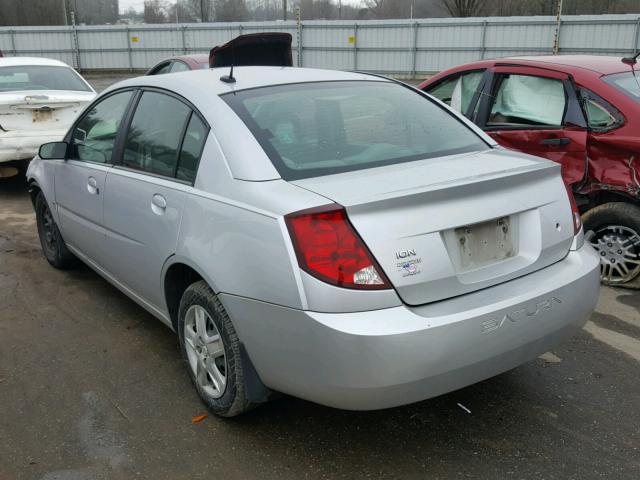 1G8AJ55F17Z107912 - 2007 SATURN ION LEVEL SILVER photo 3