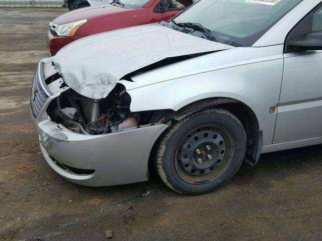 1G8AJ55F17Z107912 - 2007 SATURN ION LEVEL 银色 照片 9
