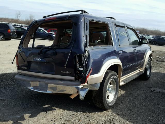 1FMDU84P9YZB59114 - 2000 FORD EXPLORER E BLUE photo 4