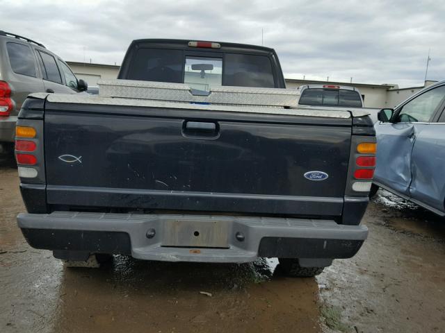 1FTYR10C4XPA26630 - 1999 FORD RANGER BLACK photo 6