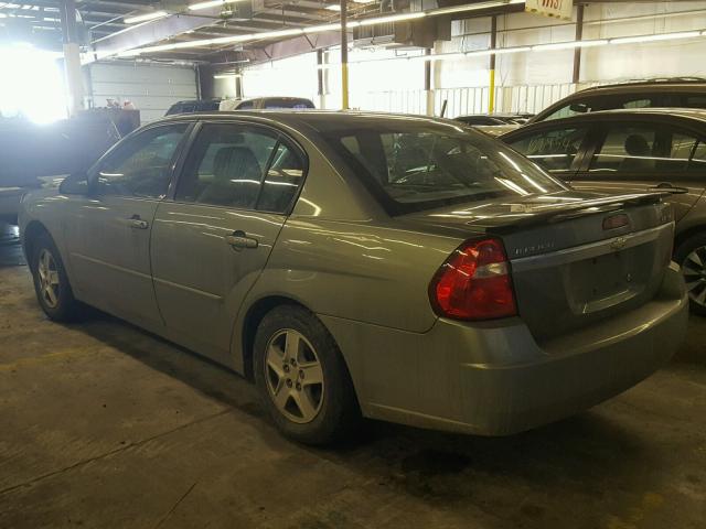 1G1ZT54865F276482 - 2005 CHEVROLET MALIBU LS მწვანე ფოტო 3