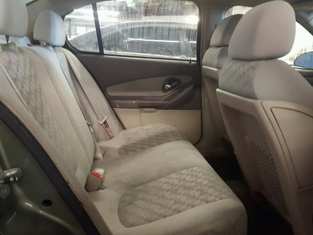1G1ZT54865F276482 - 2005 CHEVROLET MALIBU LS მწვანე ფოტო 6