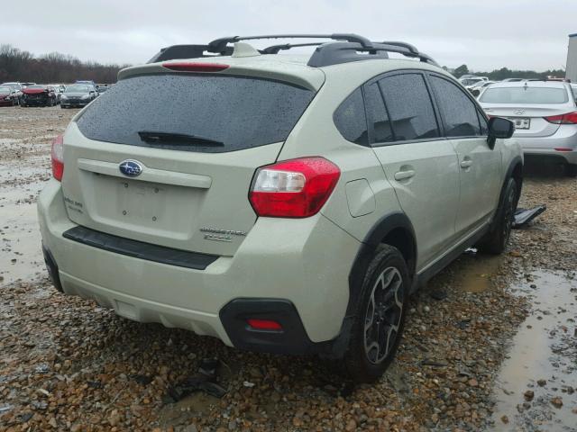 JF2GPANCXGH208984 - 2016 SUBARU CROSSTREK CREAM photo 4