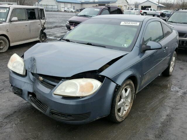 1G1AL15F367849112 - 2006 CHEVROLET COBALT LT BLUE photo 2