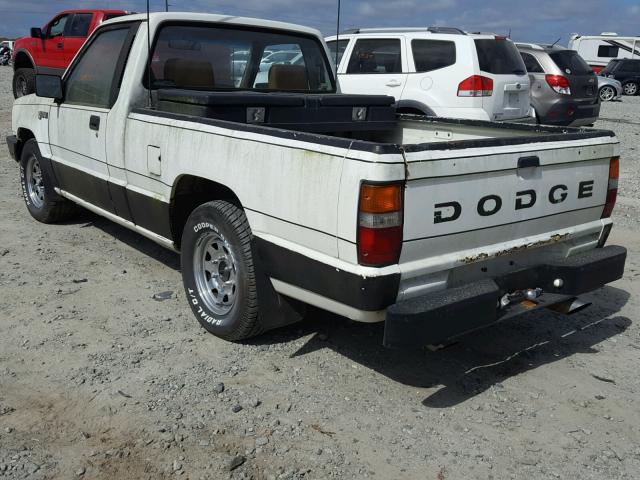 JB7FL24D7HP104725 - 1987 DODGE RAM 50 WHITE photo 3