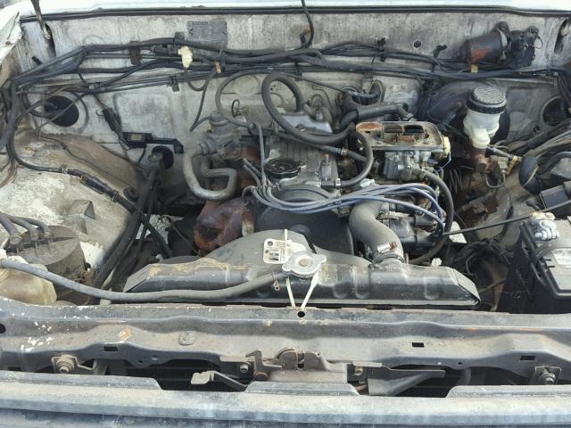 JB7FL24D7HP104725 - 1987 DODGE RAM 50 WHITE photo 7