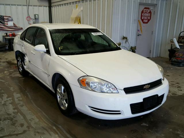 2G1WT55K869433162 - 2006 CHEVROLET IMPALA LT WHITE photo 1