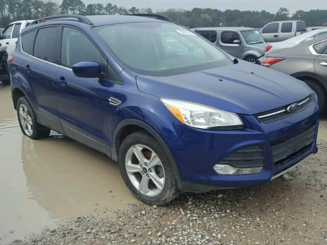 1FMCU0GX0EUB70584 - 2014 FORD ESCAPE SE BLUE photo 1